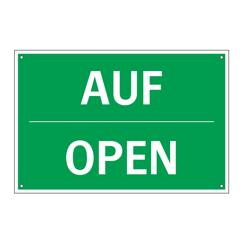 AUF - OPEN