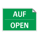 AUF - OPEN
