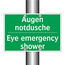 Augen notdusche - Eye emergency shower
