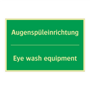 Augenspüleinrichtung - Eye wash equipment