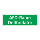 AED-Raum Defibrillator