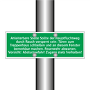 Anleiterbare Stelle Sollte der Hauptfluchtweg durch Rauch versperrt sein /../