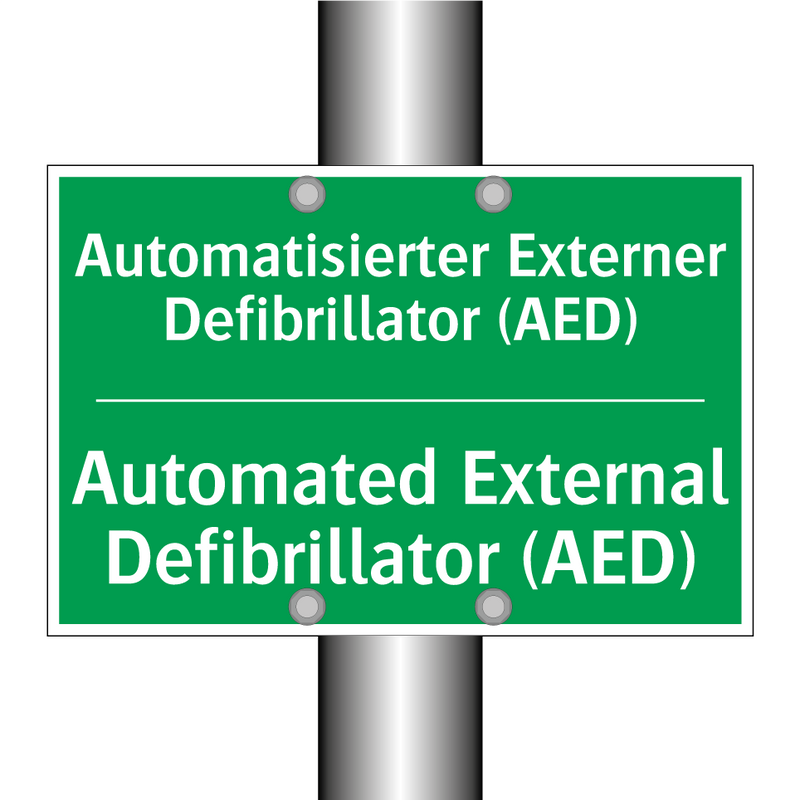 Automatisierter Externer Defibrillator /.../ - Automated External Defibrillator /.../