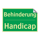 Behinderung - Handicap