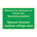 Bereich für Zuflucht im Freien /.../ - Natural disaster outdoor refuge /.../