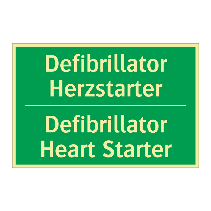 Defibrillator Herzstarter - Defibrillator Heart Starter