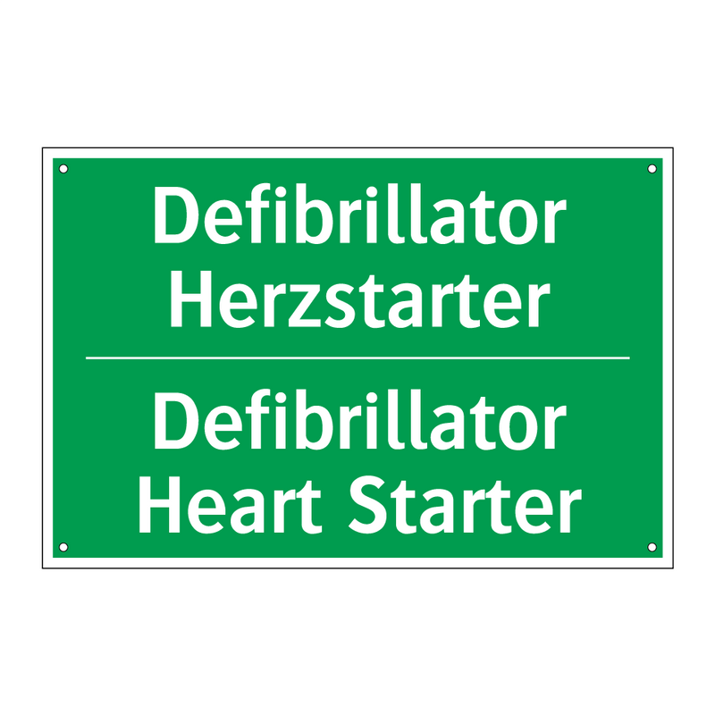 Defibrillator Herzstarter - Defibrillator Heart Starter