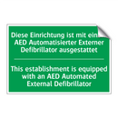 Diese Einrichtung ist mit einem /.../ - This establishment is equipped /.../