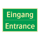 Eingang - Entrance
