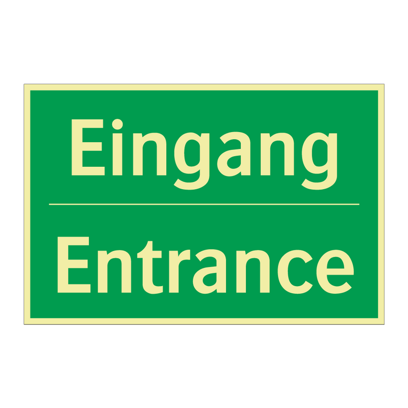Eingang - Entrance