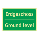 Erdgeschoss - Ground level