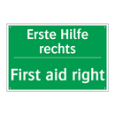 Erste Hilfe rechts - First aid right