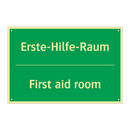 Erste-Hilfe-Raum - First aid room