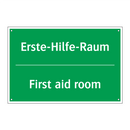 Erste-Hilfe-Raum - First aid room