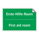 Erste-Hilfe-Raum - First aid room