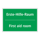 Erste-Hilfe-Raum - First aid room