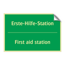 Erste-Hilfe-Station - First aid station