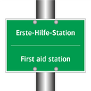 Erste-Hilfe-Station - First aid station
