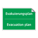 Evakuierungsplan - Evacuation plan