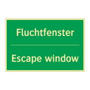 Fluchtfenster - Escape window