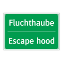 Fluchthaube - Escape hood