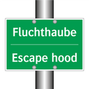 Fluchthaube - Escape hood