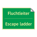 Fluchtleiter - Escape ladder