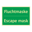 Fluchtmaske - Escape mask