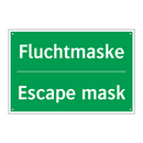 Fluchtmaske - Escape mask