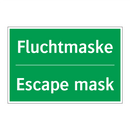 Fluchtmaske - Escape mask