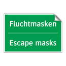 Fluchtmasken - Escape masks