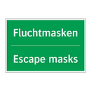Fluchtmasken - Escape masks