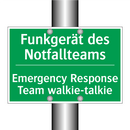 Funkgerät des Notfallteams - Emergency Response Team walkie-talkie /.../