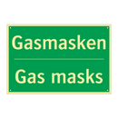 Gasmasken - Gas masks