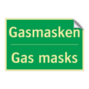 Gasmasken - Gas masks