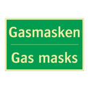 Gasmasken - Gas masks