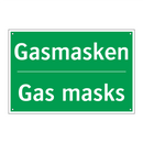 Gasmasken - Gas masks