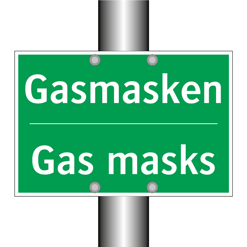 Gasmasken - Gas masks
