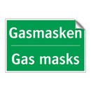 Gasmasken - Gas masks