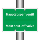 Hauptabsperrventil - Main shut-off valve