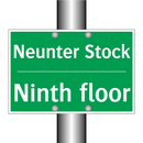 Neunter Stock - Ninth floor