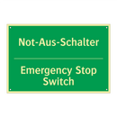 Not-Aus-Schalter - Emergency Stop Switch
