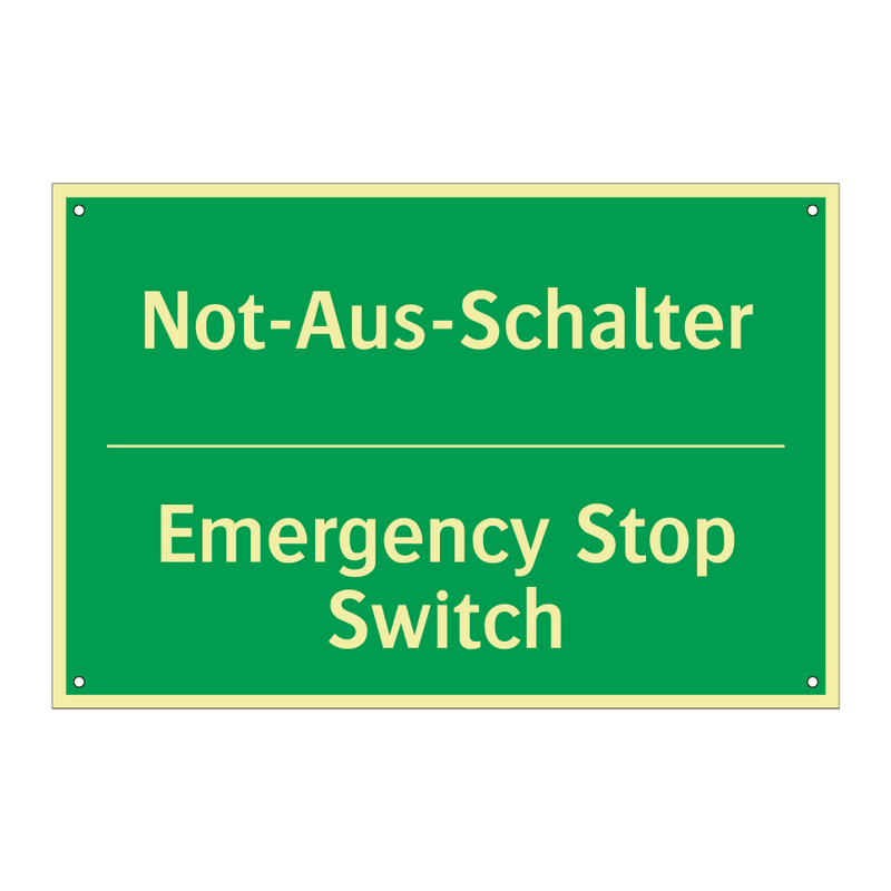 Not-Aus-Schalter - Emergency Stop Switch