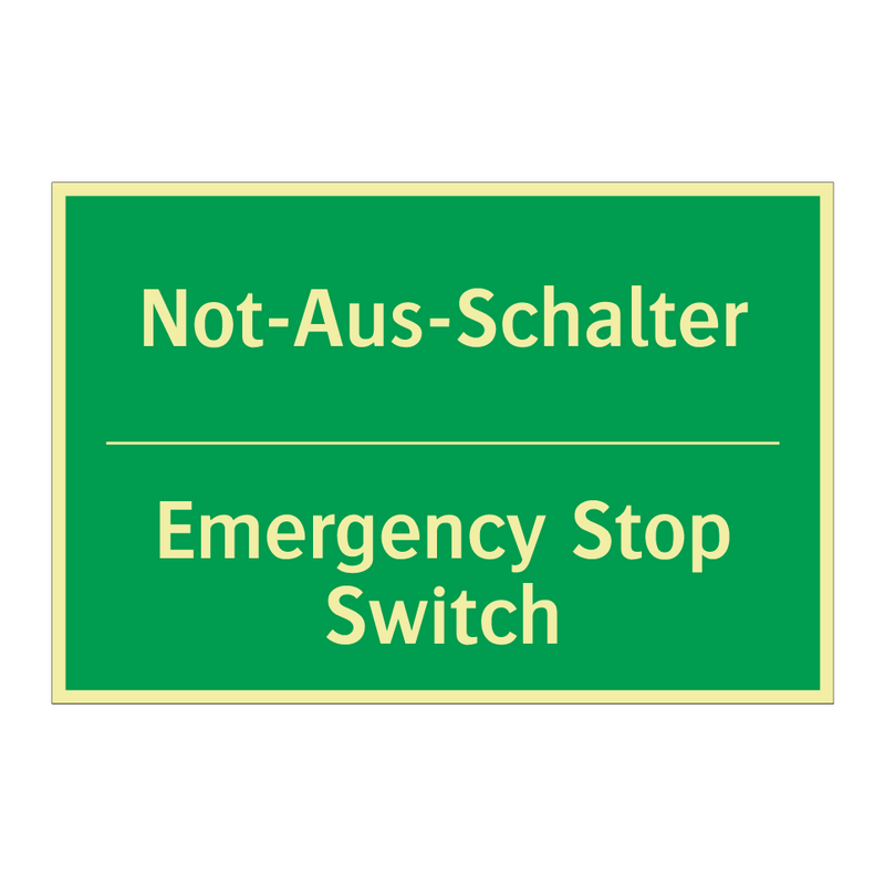 Not-Aus-Schalter - Emergency Stop Switch