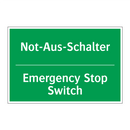 Not-Aus-Schalter - Emergency Stop Switch