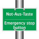 Not-Aus-Taste - Emergency stop button