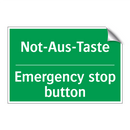 Not-Aus-Taste - Emergency stop button