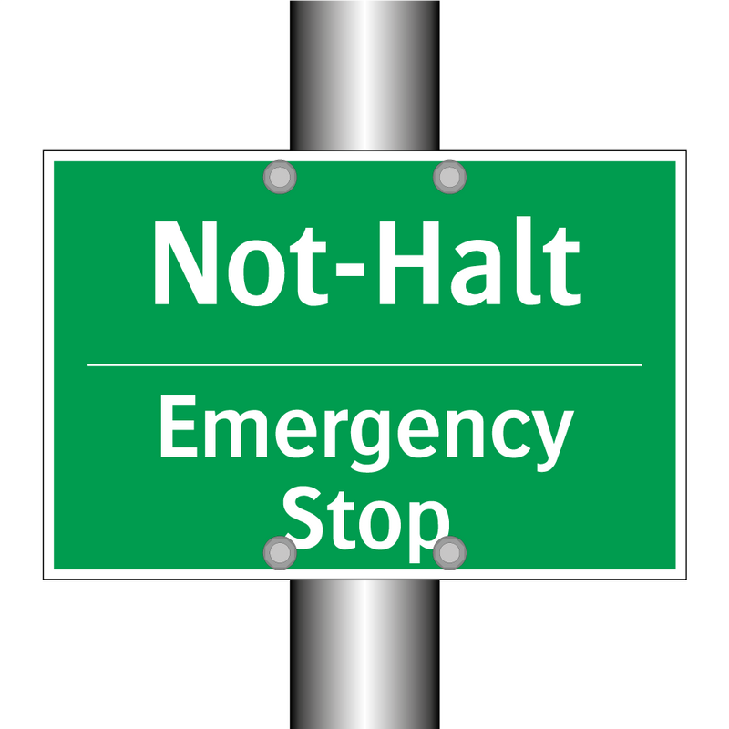 Not-Halt - Emergency Stop