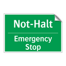 Not-Halt - Emergency Stop