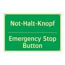 Not-Halt-Knopf - Emergency Stop Button